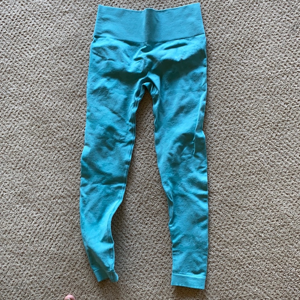 Gymshark Aqua camo leggings